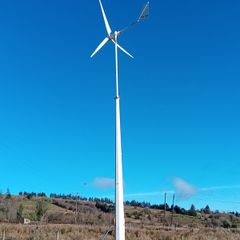 3kw 48v wind turbine 4m diameter with new blades, controller.