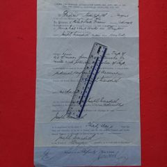 Sheriff Court Glasgow Charge Sheet 1906  For Theft