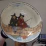 Rare and extremely collectible Royal Doulton large bowl, "Gallant Fishers" series (1910s-1930s) Image 6