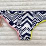 Victorias Secret Size Small Classic Hipster Bikini Bottoms Blue White  Please see photos Image 5