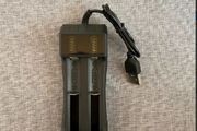 USB Charging 18650 Battery Charger 2 slot