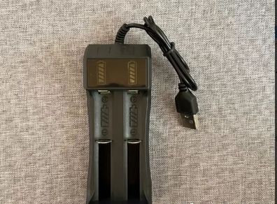 USB Charging 18650 Battery Charger 2 slot