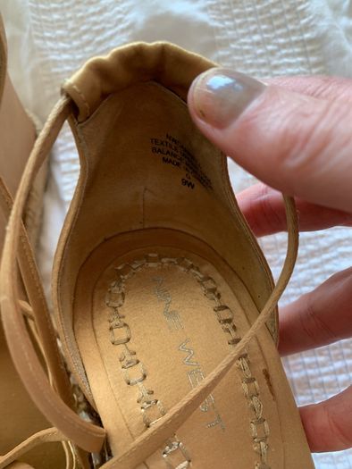 Nine West wedge heels