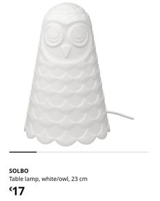 Ikea Solbo Owl Lamp