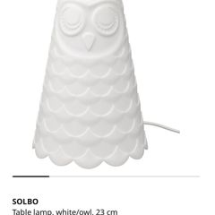 Ikea Solbo Owl Lamp