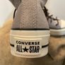 Grey 'Fleece lined' Converse Size 4 Image 4