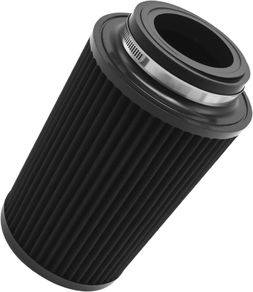 Cold Air IntaCold Air Intake Filter, Different Size 76MM 89MM 102MM High Flow Round Tapered Cone Closed-Top Cool Air Filter, for Cars Motorcycles(Black)ke Filter, Different Size 76MM 89MM 102MM High Flow Round Tapered Cone Closed-Top Cool Air Filter, for 