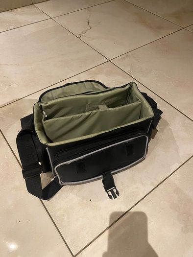 Camera Bag. with centre partitions