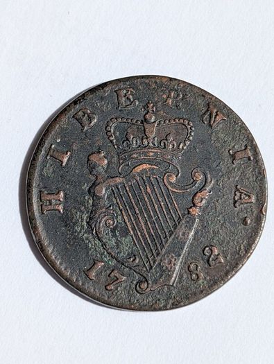 1782 Irish Halfpenny