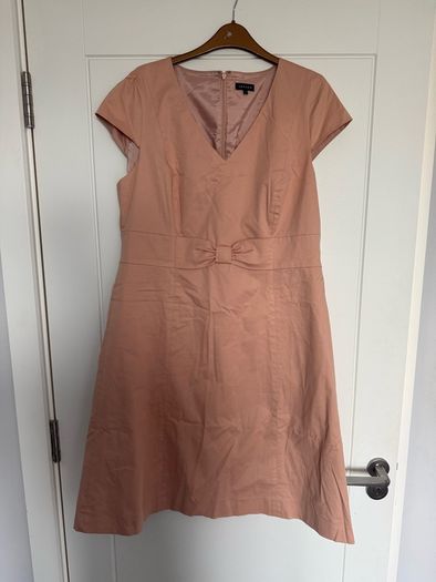 Jaeger Peach A-Line Dress Size 16