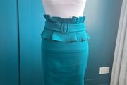 ASOS Teal skirt. Size 8