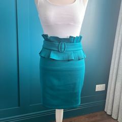 ASOS Teal skirt. Size 8