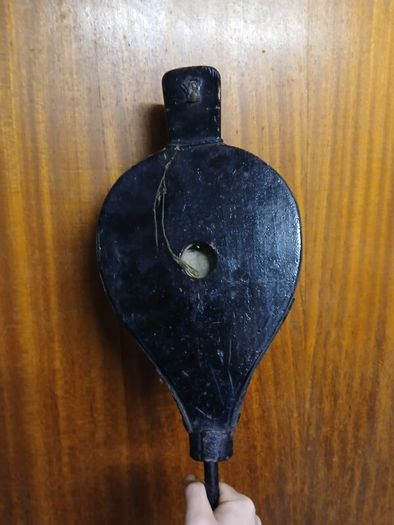 Antique fire bellows