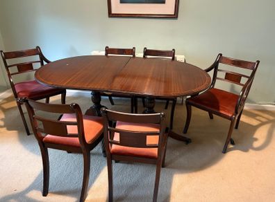 Dining Table x6 Chairs