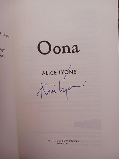Oona / Alice Lyons/ 2020
