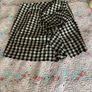 skirt H&M gingham size 38 (10) frill place & cream skirt Image 5