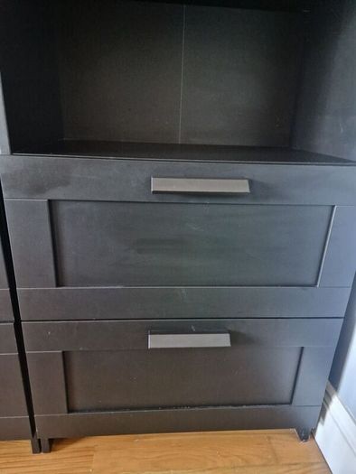 Ikea Brimnes Bookcase Black