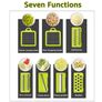 Vegetable Cutter Multifunctional Slicer Fruit Potato Peeler Carrot Grater Image 5