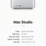 Apple Mac Studio M2 Max-12C CPU-30C GPU - 512GB SSD-32 GB RAM with AppleCare until 25 February 2027 Image 3