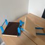 A4 Lever Block Printing Press Metal Linoleum Press Image 6