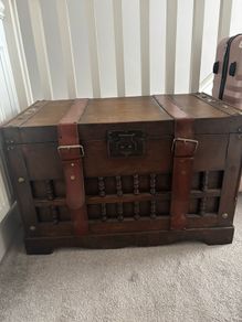 wooden trunk