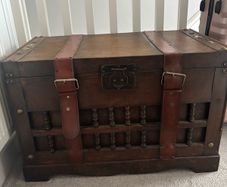 wooden trunk