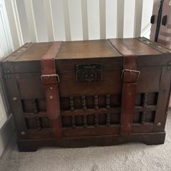 wooden trunk