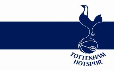 Tottenham Hotspur flag 5ft x 3ft.