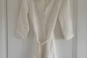 Zara white broderie anglaise dress Bnwot