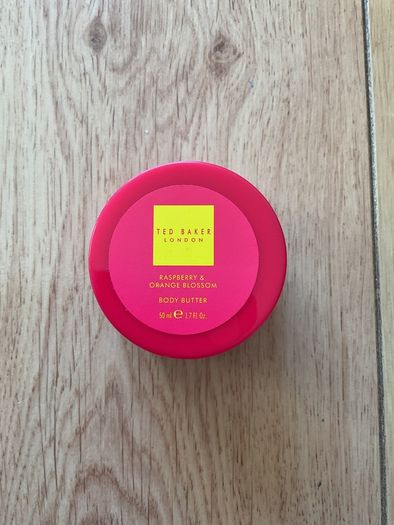 Ted Baker London Raspberry and Orange Blossom Body Butter 50ml Brand New Sealed