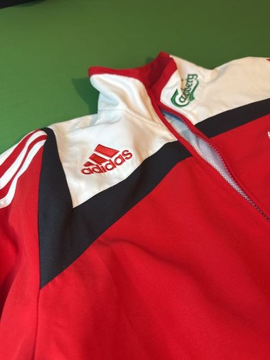 Vintage Adidas Liverpool FC Carlsberg Full Tracksuit Set