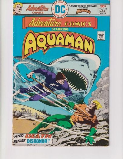 Adventure Comics #444 And Death Before Dishonor 1976 Dc Bronze Age Comic