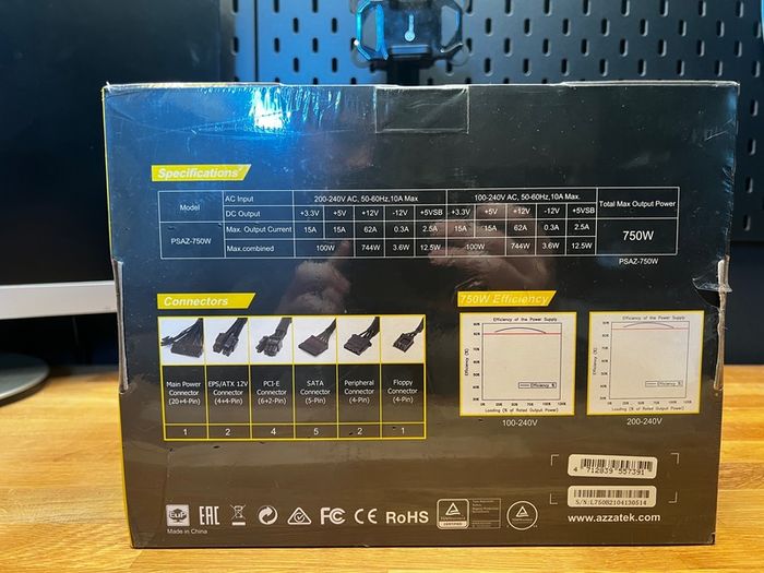 750W PC Power Supply - Brand New