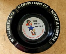 Vintage ale ashtray