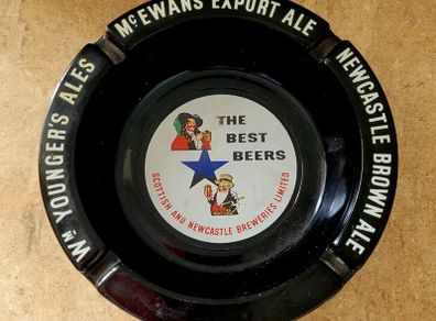 Vintage ale ashtray