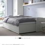 Brimnes IKEA bed Image 6