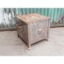 Antique Riveted Metal Coal Box KAS439 Image 2