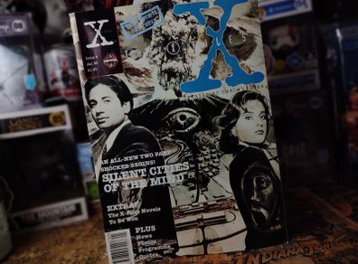 X-Files ! Issue #8! Drawn in Manga Style ! 1995 ! by Topps !