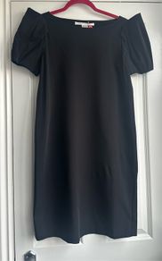 Black Diane von Furstenberg dress - sz 10