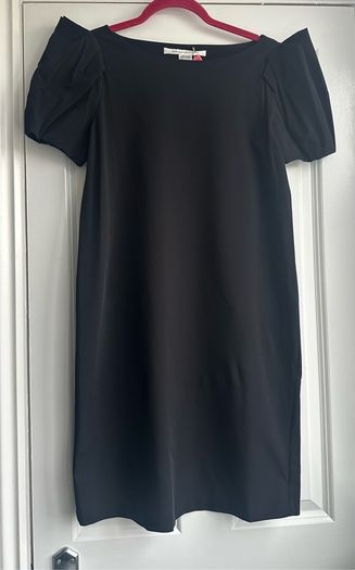 Black Diane von Furstenberg dress - sz 10