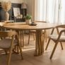Tovo Extendable Round Dining Table Laminated 100-140cm Image 6