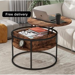 Round Coffee Table,Lift Top Coffee Tables for Living Room