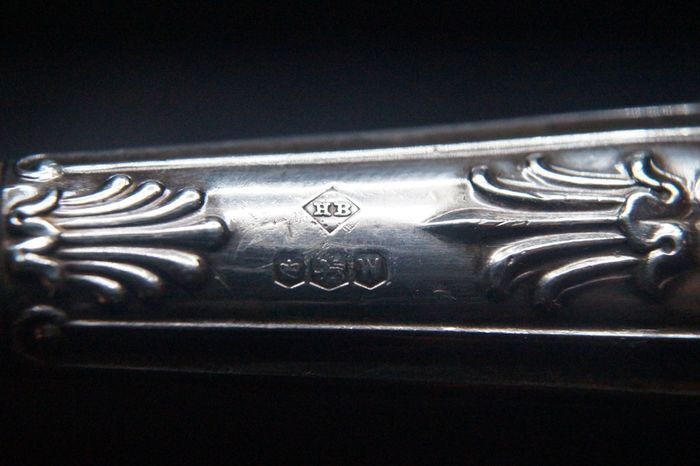 Vintage Harrison Brothers Pie/Cake Server (silver handle) 1964
