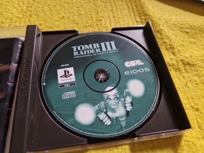 Tomb Raider III 3 PlayStation1 Ps1 PlayStation2 Ps2 games Original
