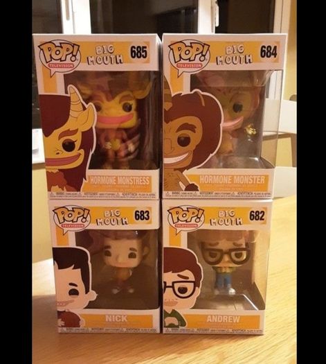 Big Mouth Funko Pop Set