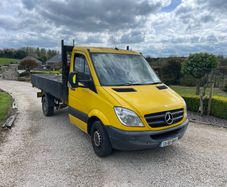 Mercedes sprinter tipper van