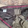 mens MEYER trousers brown wool polyester blend stretchy Size W 38 L 34 zip fly Image 7