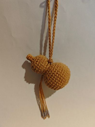 Crocheted Chinese 'Hu Lu' (Gourd)
