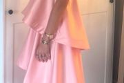 tiered maxi ballgown