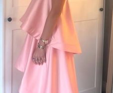 tiered maxi ballgown